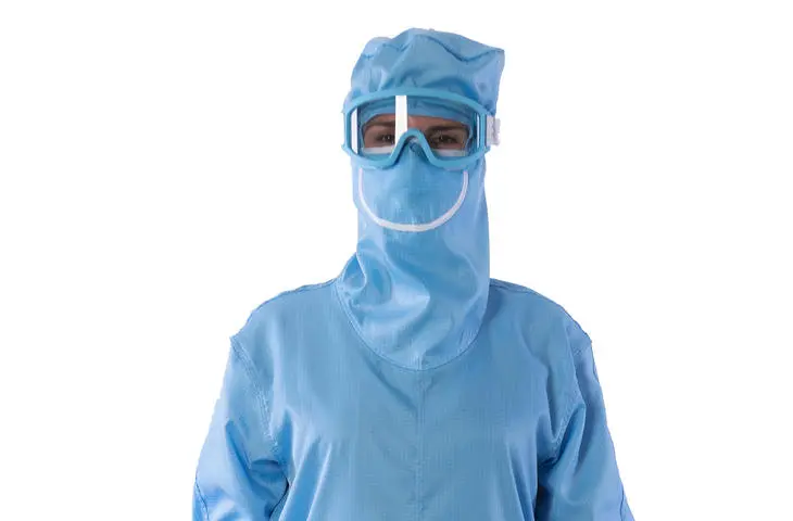 PA-cleanroom kleding bovenkant