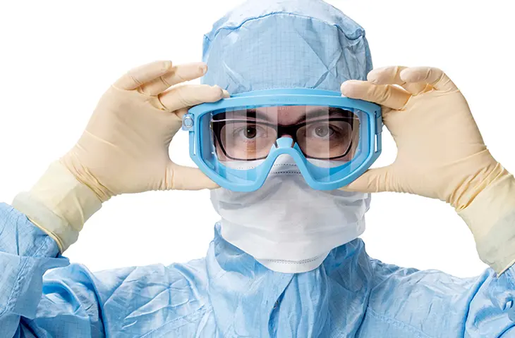Cleanroom bril