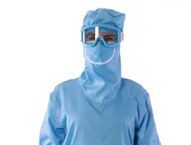 PA-cleanroom kleding bovenkant