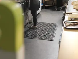 Ergonomische mat in de retail 