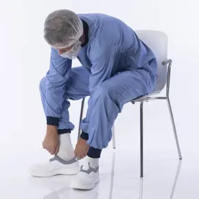 Cleanroom schoenen met sokken 
