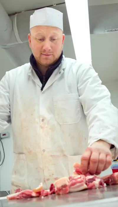 food industrie bedrijfskleding slagerij slachterij 